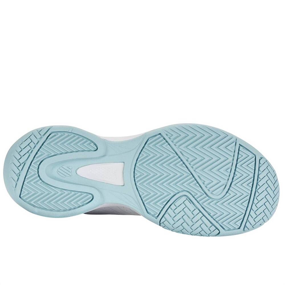 NEW K-SWISS men's court express pickleball shoes in white/blue glow - Picture 3 of 4